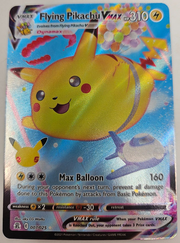Flying pikachu vmax - flying,