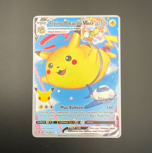 Flying pikachu vmax - pikachu, 007/025